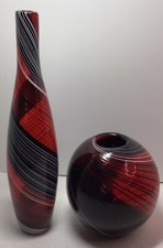 Vintage vases red for sale  Ionia