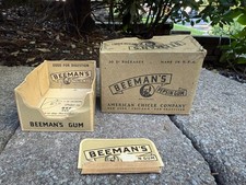 Usado, Vintage Beeman's Pepsin Gum Pacote com 20 Balcão Caixa de Exibição comprar usado  Enviando para Brazil