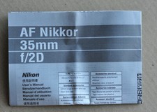 Nikon manuel objectif d'occasion  Dardilly