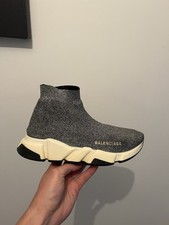 Balenciaga speed argenté d'occasion  Saint-Maximin-la-Sainte-Baume