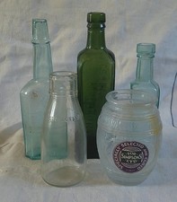 Vintage bottles green for sale  GAINSBOROUGH