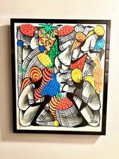 Haitian oil painting for sale  Mobile