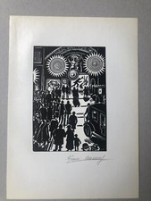 Frans masereel woodcut d'occasion  Expédié en Belgium