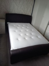 Faux leather sleigh for sale  BURNLEY