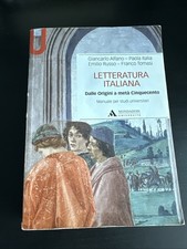 Letteratura italiana. manuale usato  Roma