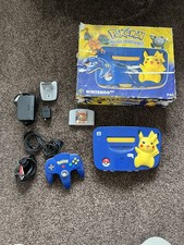 pikachu nintendo 64 for sale  LEICESTER