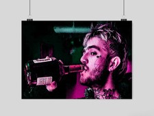 Lil peep poster for sale  BOURNEMOUTH