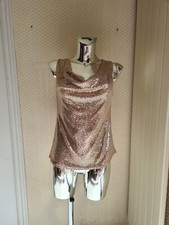 Débardeur shirt doré d'occasion Débardeur shirt doré d'occasion  Paray-le-Monial