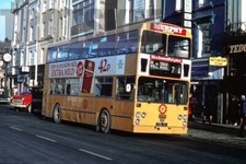 35mm Slide CIE Coras Iompair Eirean ônibus de dois andares 705 705ZO 1977 original comprar usado  Enviando para Brazil
