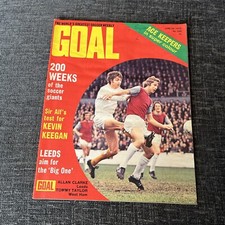 Goal Magazine 24 Jun 1972 Martin Chivers Tony Towers Len Glover Ron Davies, usado comprar usado  Enviando para Brazil