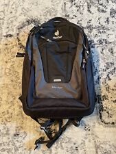 Mochila preta para laptop Deuter Giga listras de ar planas 5 bolsos comprar usado  Enviando para Brazil