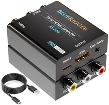 Conversor BlueRigger RCA para HDMI (1080p, composto unidirecional A/V para HDMI comprar usado  Enviando para Brazil