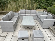 Fimous seater rattan for sale  MARLOW