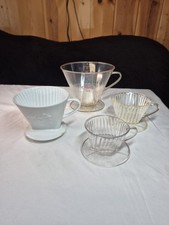 Filtros de café Melitta #102 cerâmica #'s 100, 101 e 1 X 6 plástico gotejamento  comprar usado  Enviando para Brazil