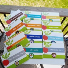 Kits de cozimento infantil Raddish conjunto de 12 com remendo de receitas habilidades culinárias comprar usado  Enviando para Brazil