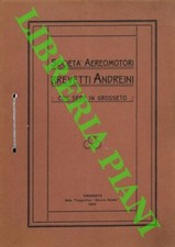 Società aereomotori brevetti usato  Italia