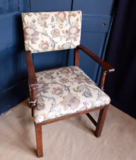 Antique oak armchair for sale  WISBECH