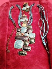 Collana metallo smalto usato  Roma
