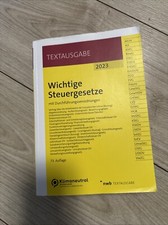 Nwb wichtige steuergesetze gebraucht kaufen  Berlin