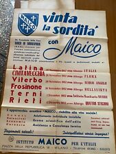 Manifesto pubblicitario maico usato  Terni