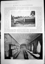Old print sandringham for sale  UK