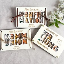 Kommunion geldgeschenk karte gebraucht kaufen  Bottrop