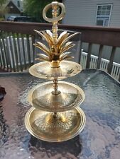 Vintage brass pineapple d'occasion  Expédié en Belgium