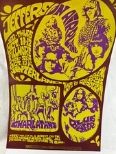 Concert poster jefferson for sale  Santa Clara
