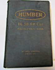 Humber 50h car for sale  DUNFERMLINE