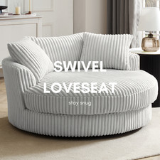 Swivel loveseat seater for sale  SHOTTS