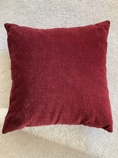 Deep red cushions for sale  SALE