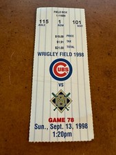 1998 chicago cubs for sale  Woodstock