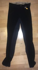 Reithose vollbesatz schwarz gebraucht kaufen  Deutschland