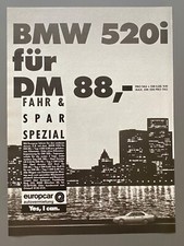 Europcar bmw 520i gebraucht kaufen  Aßlar
