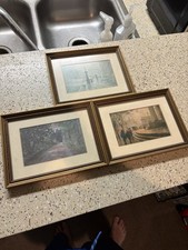 Vintage framed art for sale  Louisville