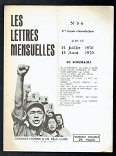 Lettres mensuelles 1970 d'occasion  Chalon-sur-Saône