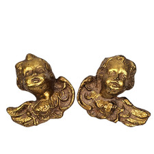 Coppia putti angioletti usato  Carrara