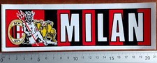 Adesivo calcio milan usato  Brindisi