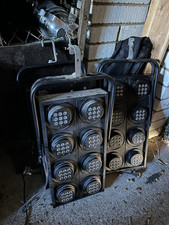 Power Blinder 8 LED Dmx preto, usado comprar usado  Enviando para Brazil