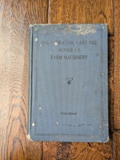 The Operation Care and Repair of Farm Machinery, 3rd Third Edition, John Deere segunda mano  Embacar hacia Mexico
