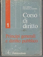 Corso diritto principi usato  Vejano