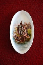Używany, Mała ozdobna paterka porcelanowa . na sprzedaż  PL