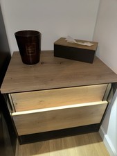 Echtholz nachtschrank led gebraucht kaufen  Kiel