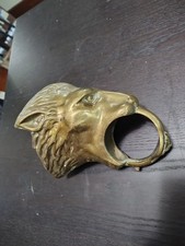 Antique brass lion for sale  Marshall