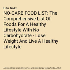 Carb food list for sale  MAIDENHEAD