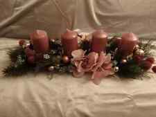 Adventsgesteck kerzen rose gebraucht kaufen  Deutschland