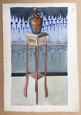 Aquarelle originale art d'occasion  Paris II