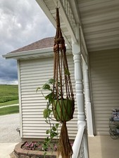 Macrame plant hanger for sale  Fennimore
