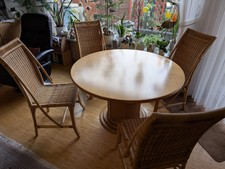 Eßtischgruppe vom flechtateli gebraucht kaufen  Hamm
