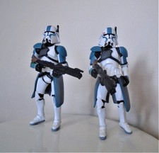 star wars clone trooper action figures for sale  BODMIN